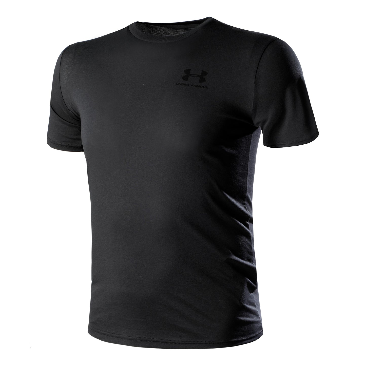 Under Armour Sportstyle Left Chest Camiseta De Manga Corta Hombres-Negro