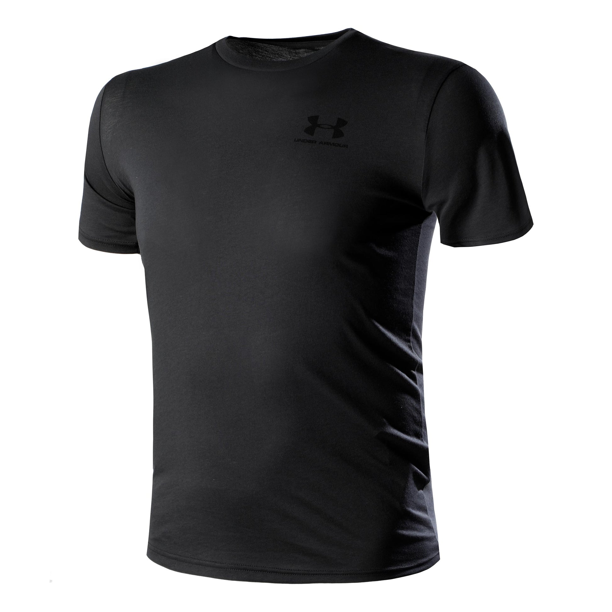 Under Armour Sportstyle Left Chest Camiseta De Manga Corta Hombres-Negro