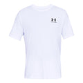 Sportstyle Left Chest Camiseta De Manga Corta Hombres-Blanco,Negro