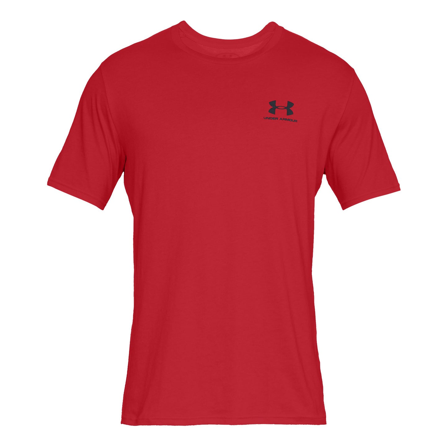 Under Armour Sportstyle Left Chest Camiseta De Manga Corta Hombres-Rojo,Negro