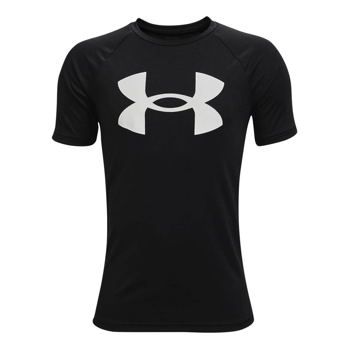 Under Armour Tech Big Logo Camiseta de manga corta Chicos - negro, blanco