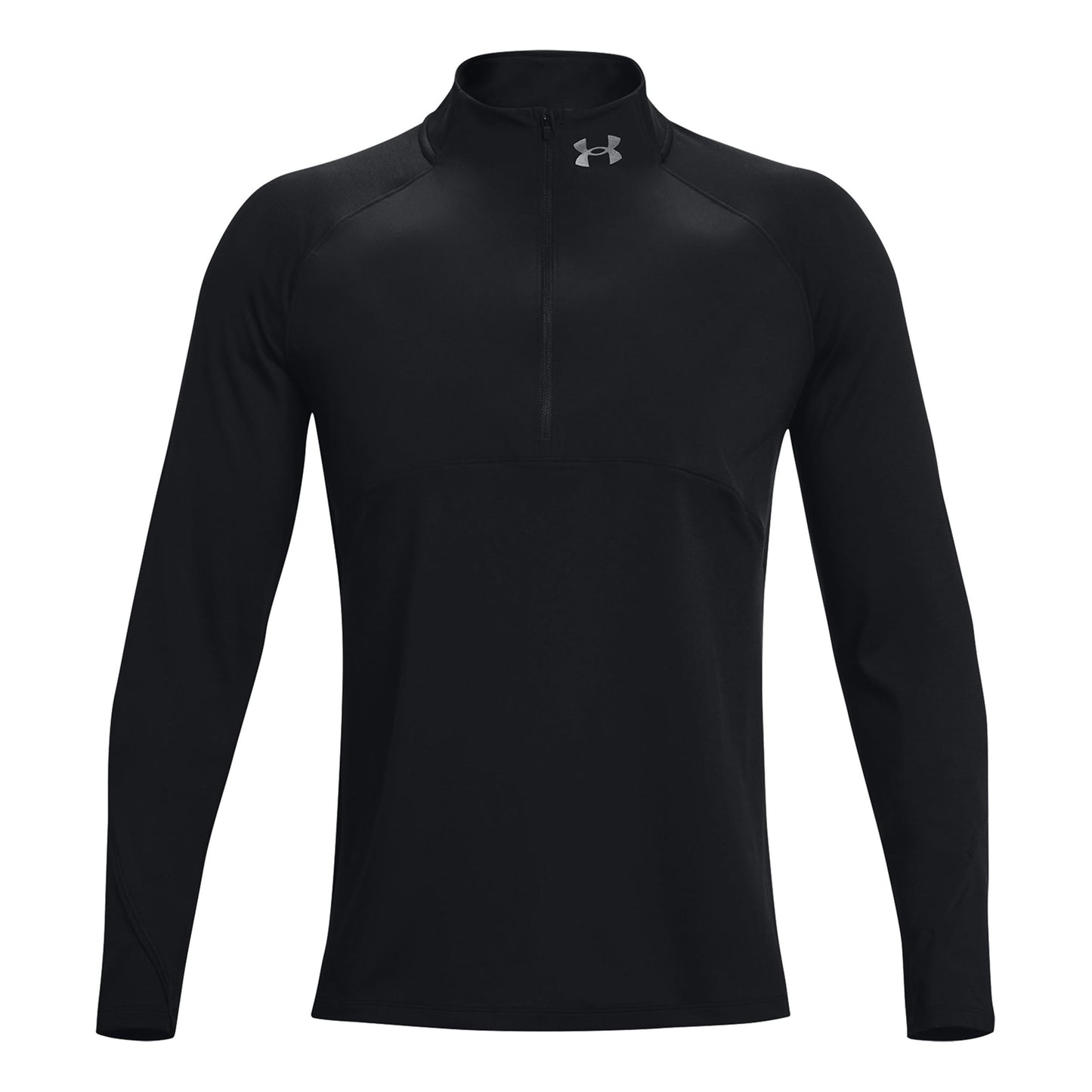 Under Armour Qualifier 2.0 1/2 Zip Camiseta De Manga Larga Hombres-Negro