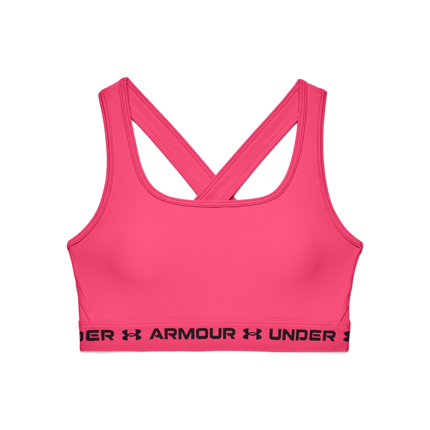 Under Armour Crossback Mid Sujetador deportivo Mujeres - rosa,