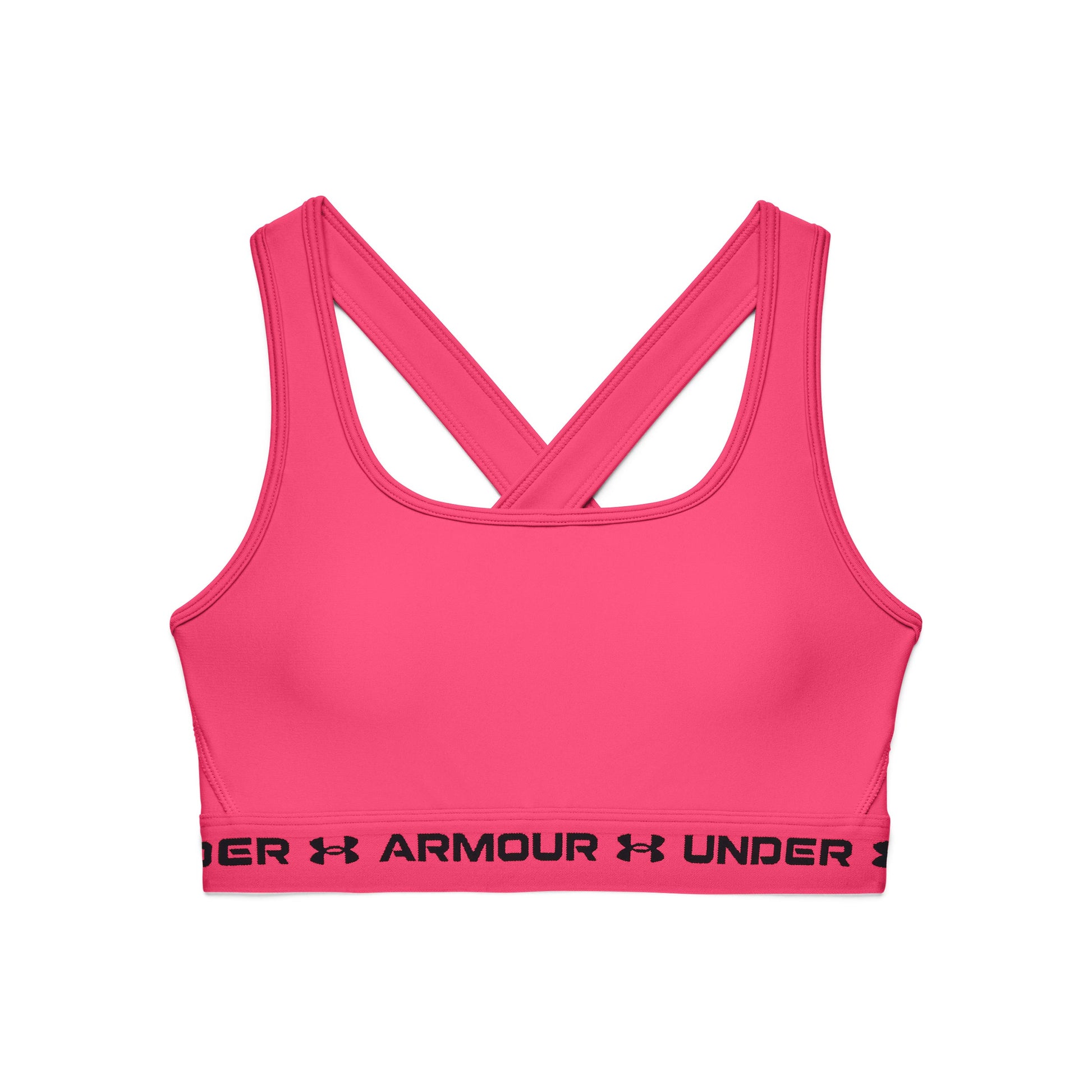 Under Armour Crossback Mid Sujetador deportivo Mujeres - rosa,