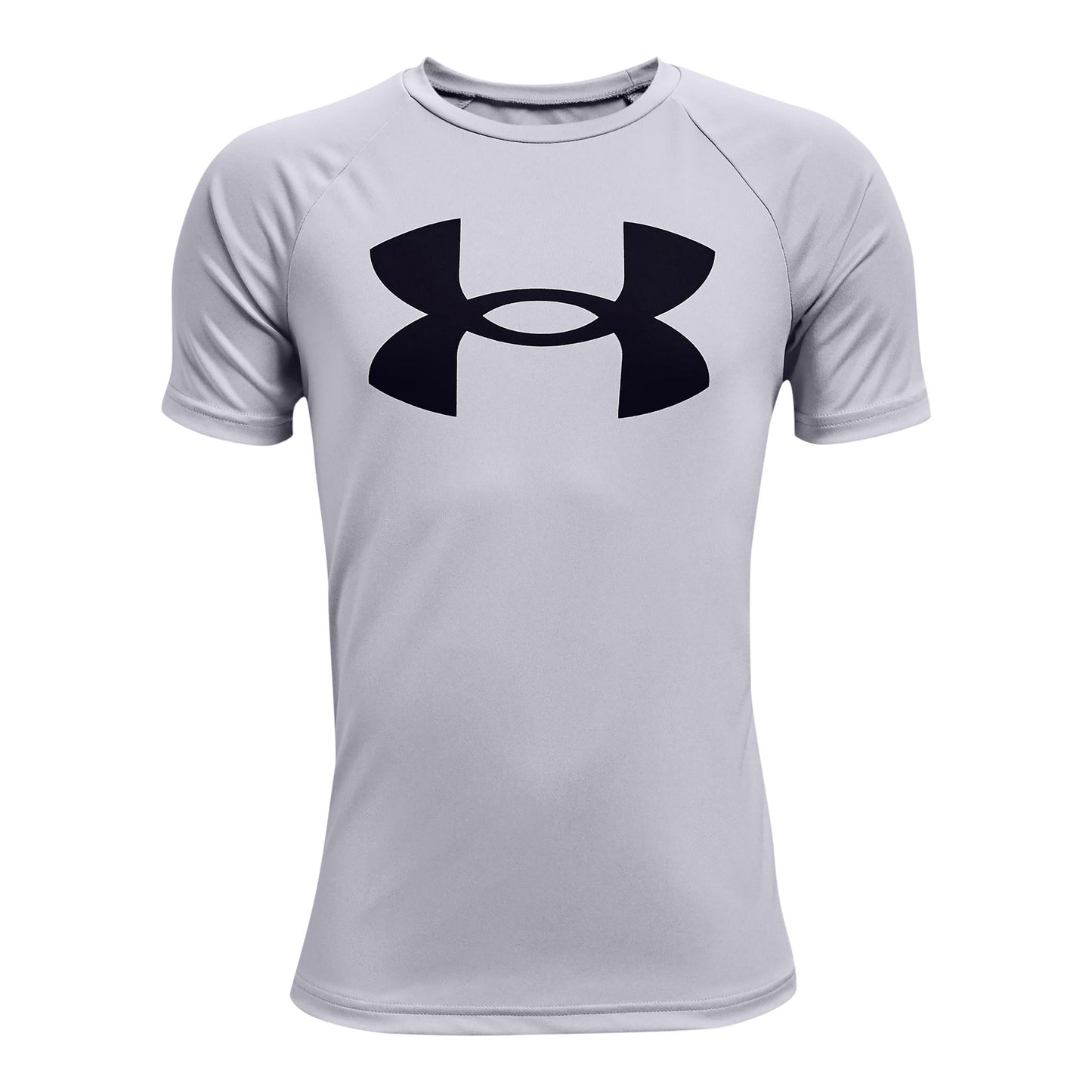 Under Armour Tech Big Logo Camiseta de manga corta Chicos - gris, negro