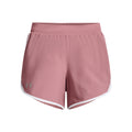 Fly By 2.0 Shorts Mujeres - rosa viejo, blanco