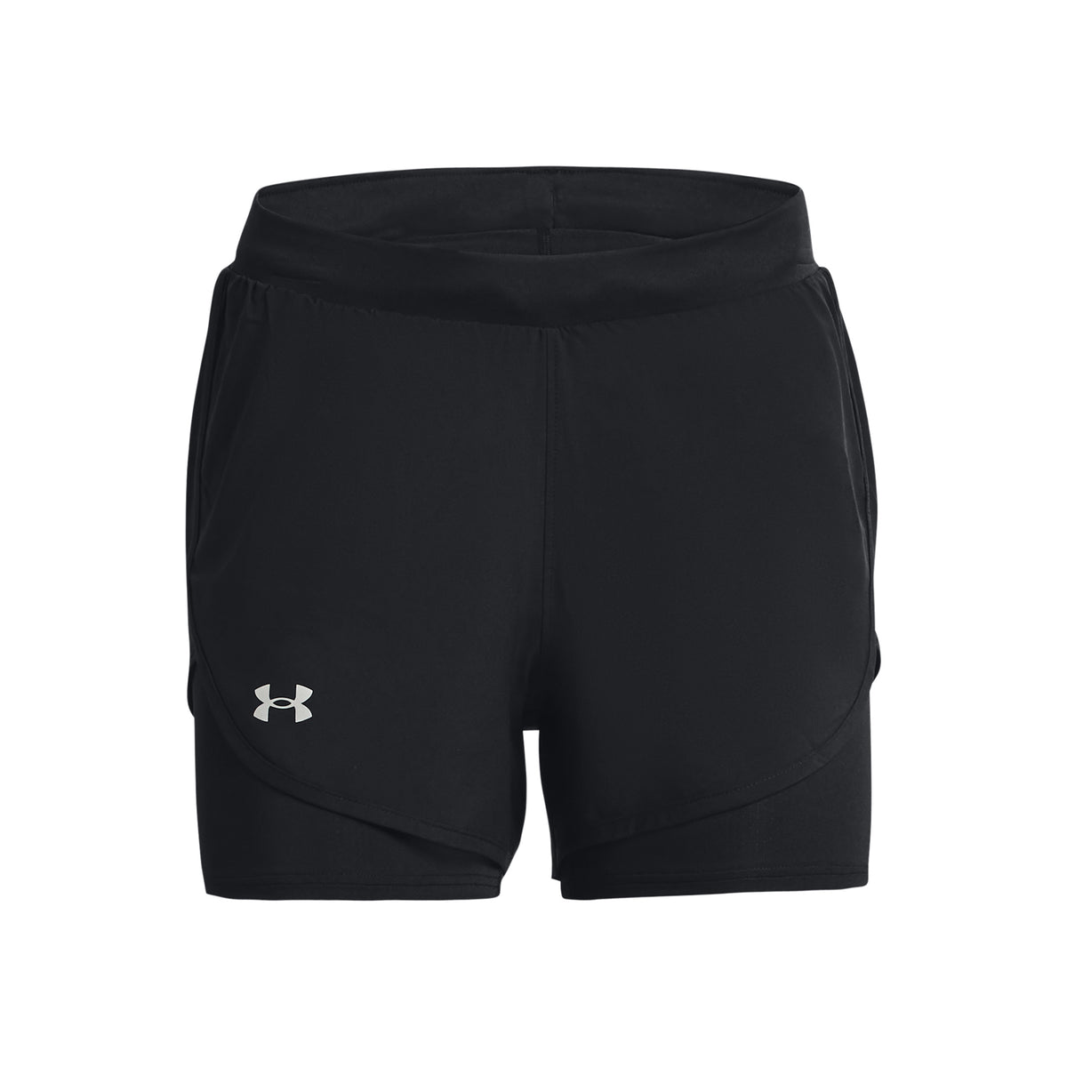 Under Armour Fly By Elite 2in1 Shorts Mujeres - negro,