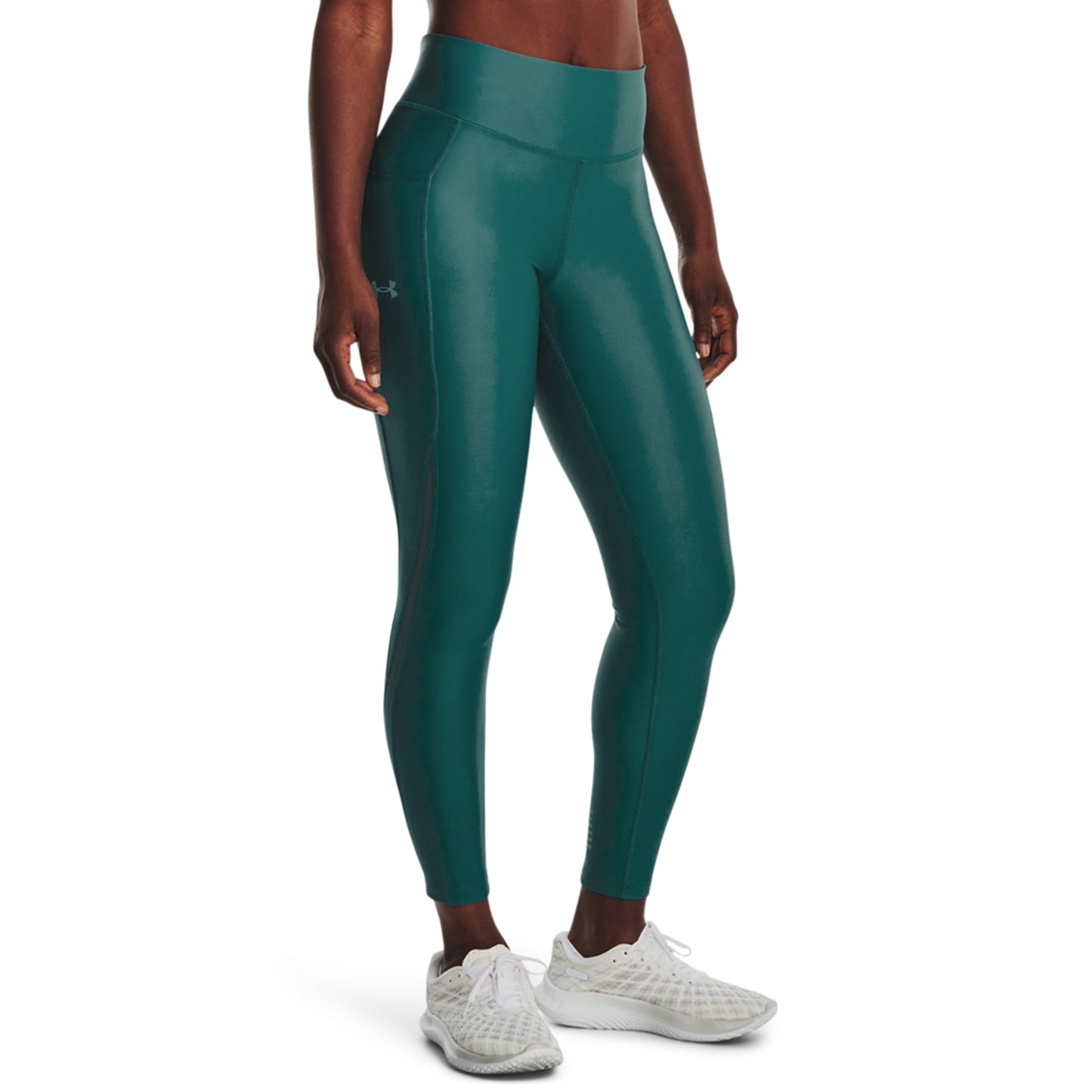 Under Armour Fly Fast Elite IsoChill Ankle Mallas para correr Mujeres - verde, azul