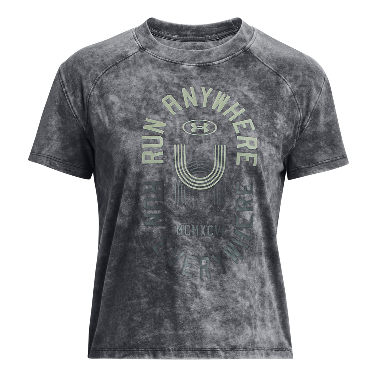 Under Armour Run Everywhere Graphic Camiseta de running Mujeres - negro,