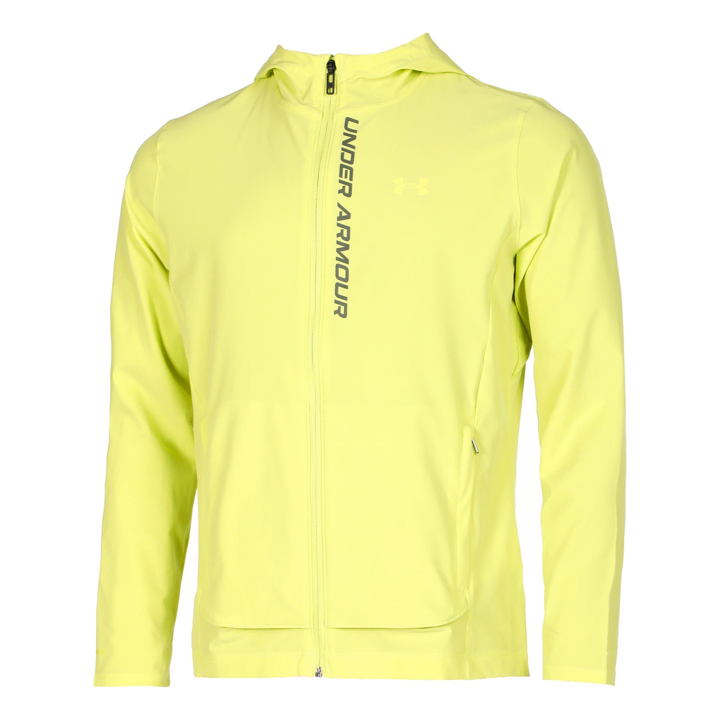 Under Armour Outrun The Storm Chaqueta para correr Hombres - amarillo,