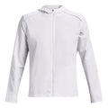 Storm Run Hooded Chaqueta Para Correr Hombres-Blanco