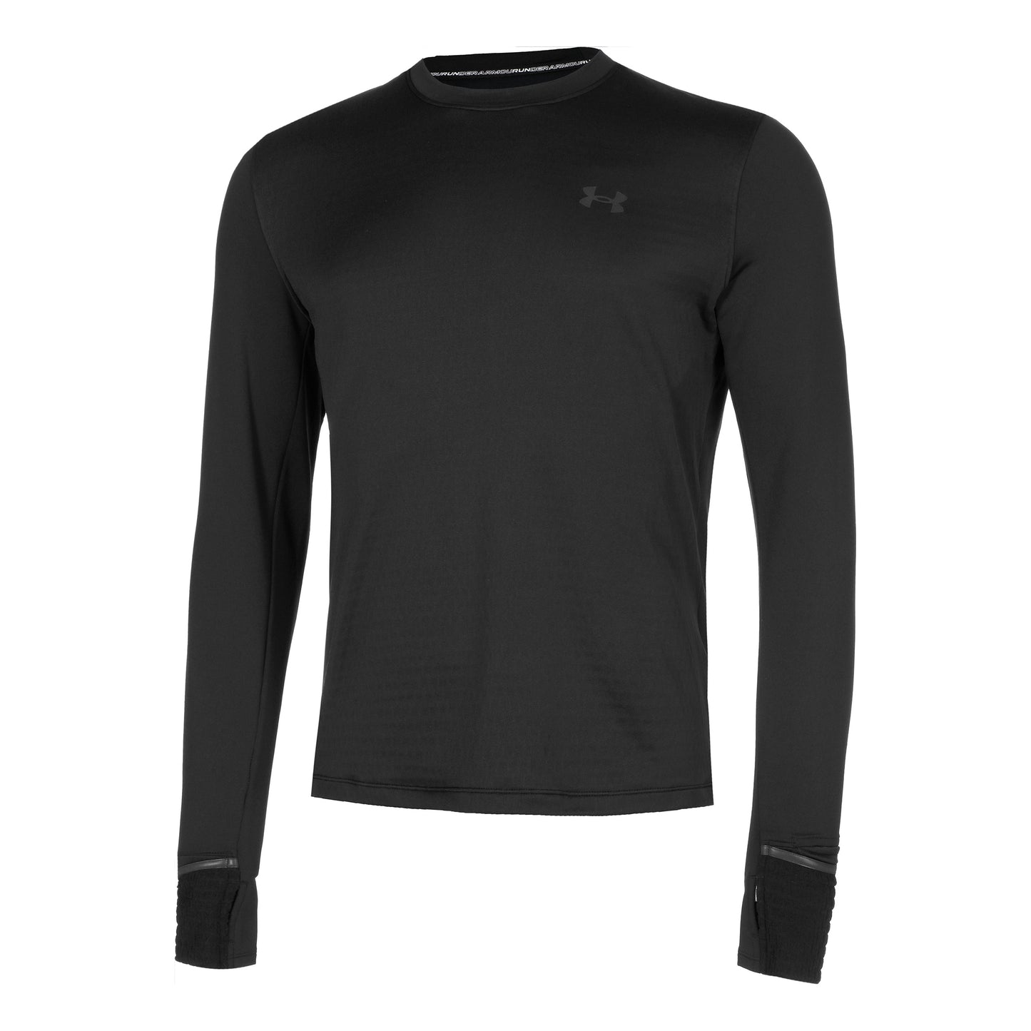 Under Armour Qualifier Cold Top de running Hombres - negro,