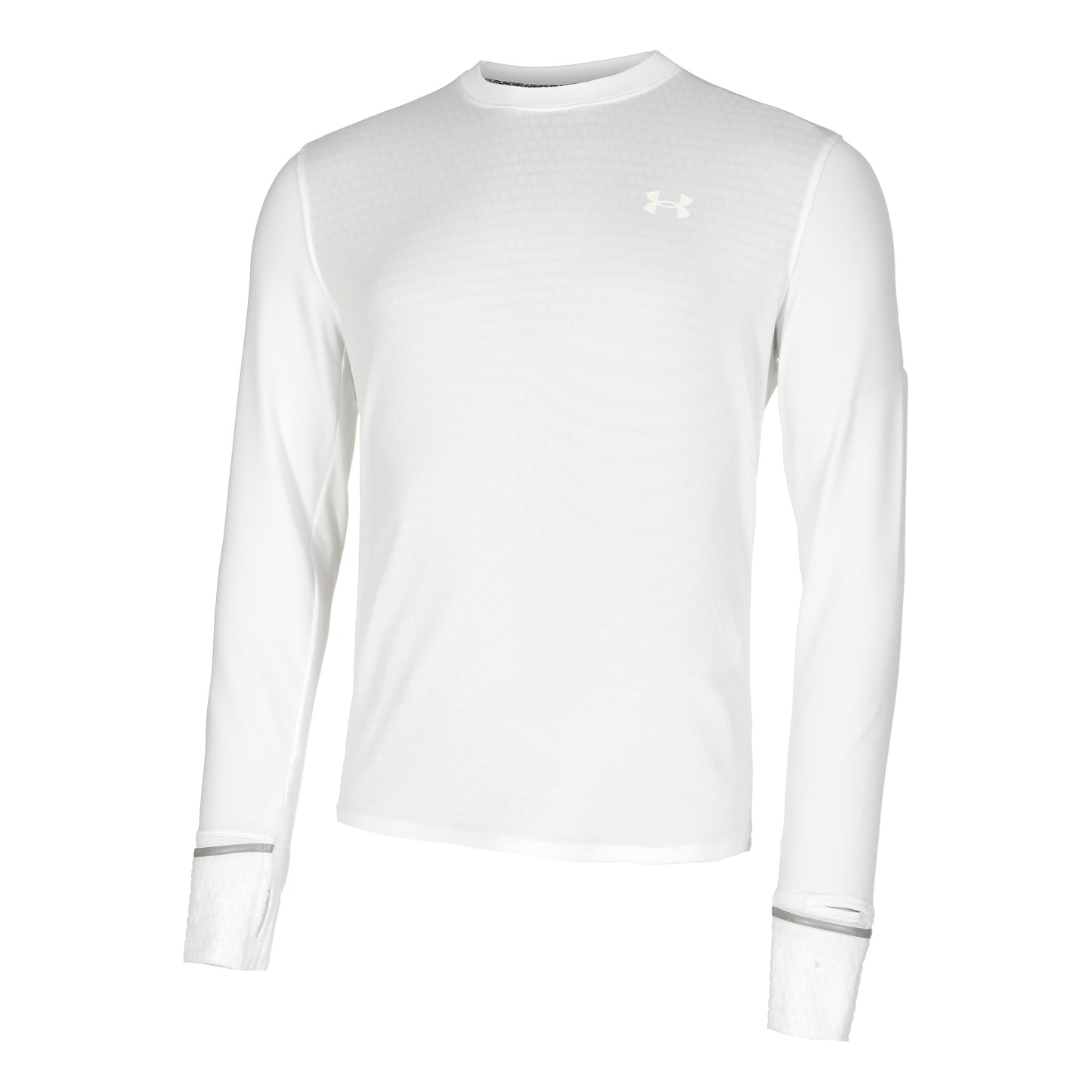 Under Armour Qualifier Cold Top de running Hombres - blanco,