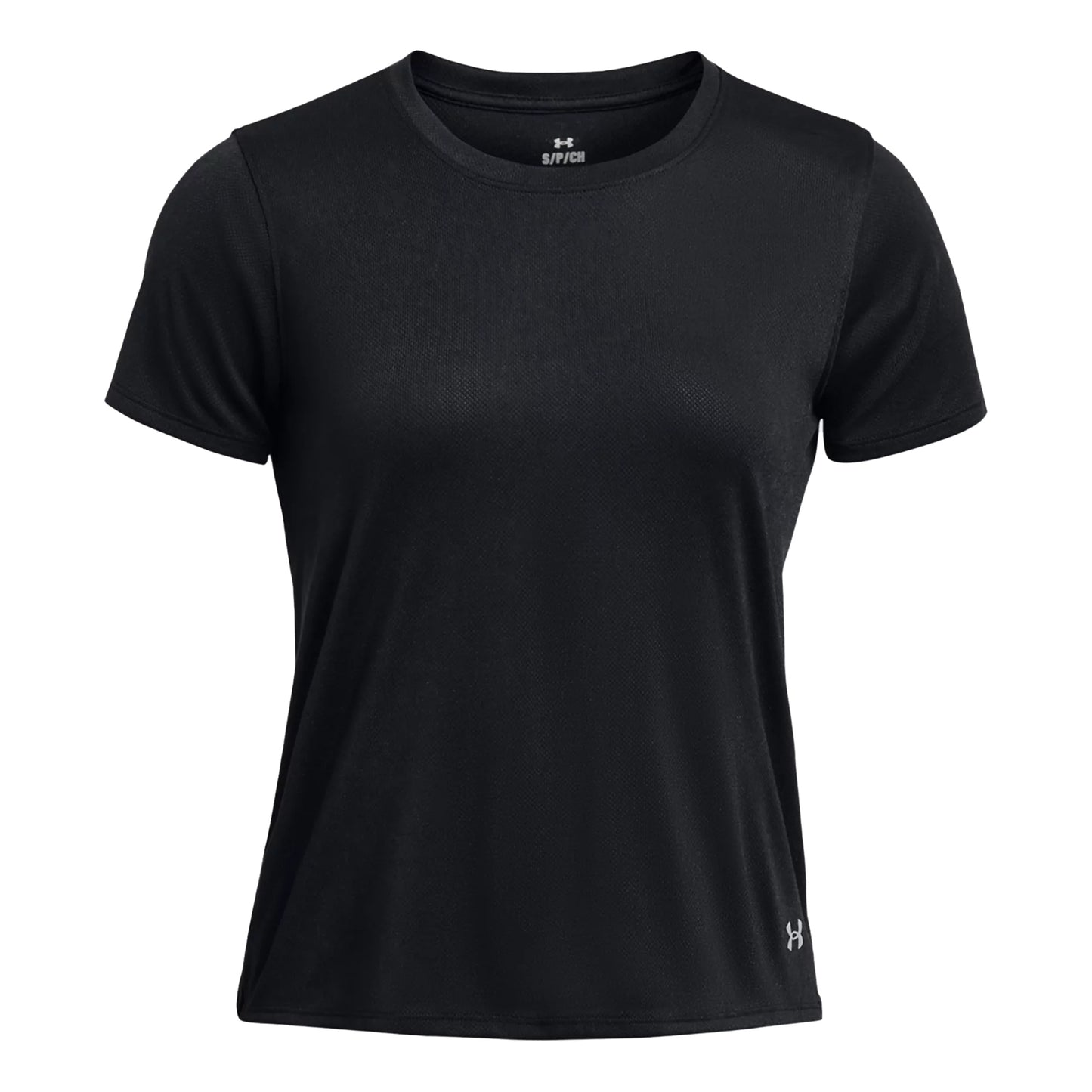 Under Armour Streaker Splatter SS Camiseta de running Mujeres - negro,