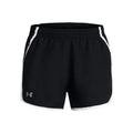 Fly By 3in  Pantalones cortos Mujeres - negro, blanco