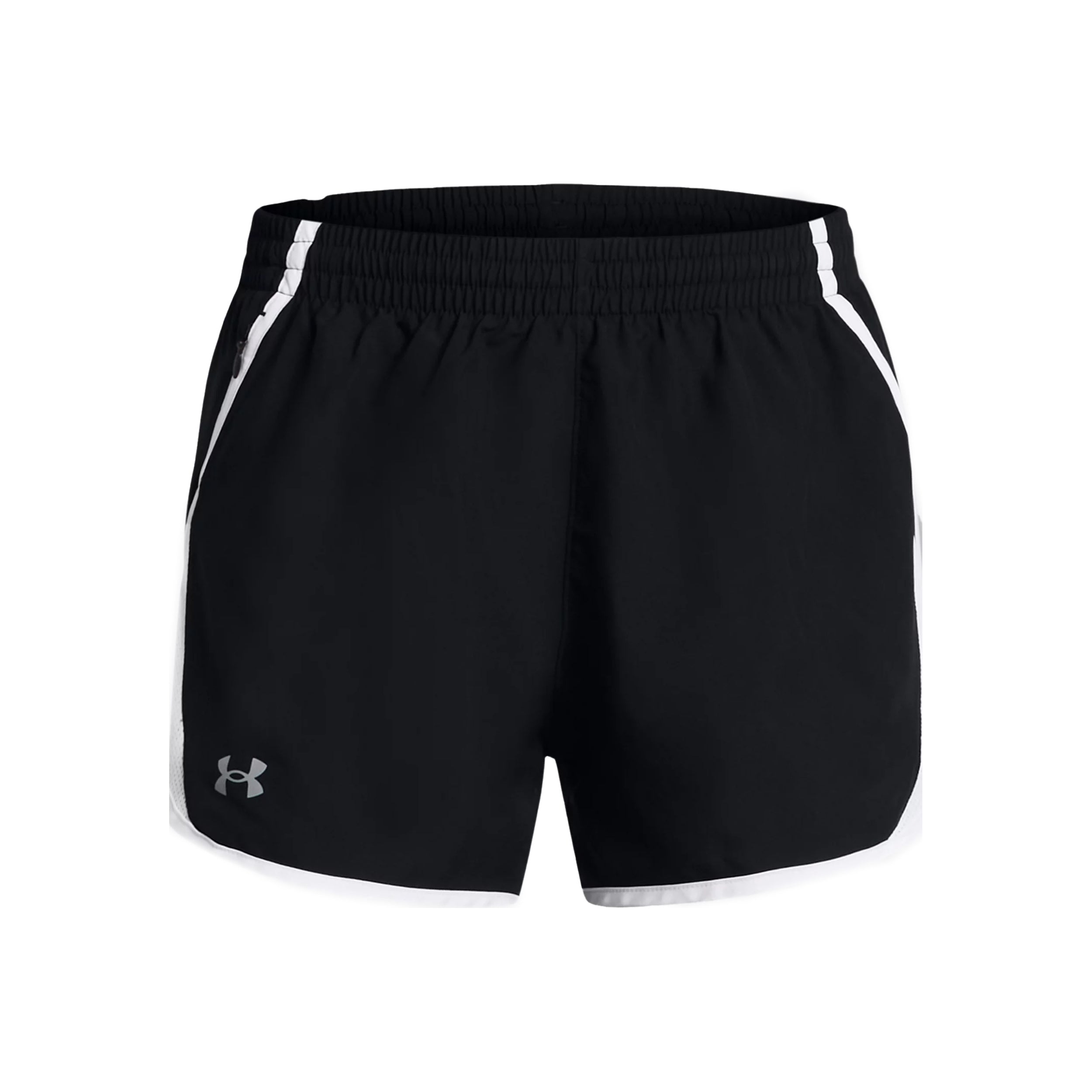Under Armour Fly By 3in  Pantalones cortos Mujeres - negro, blanco