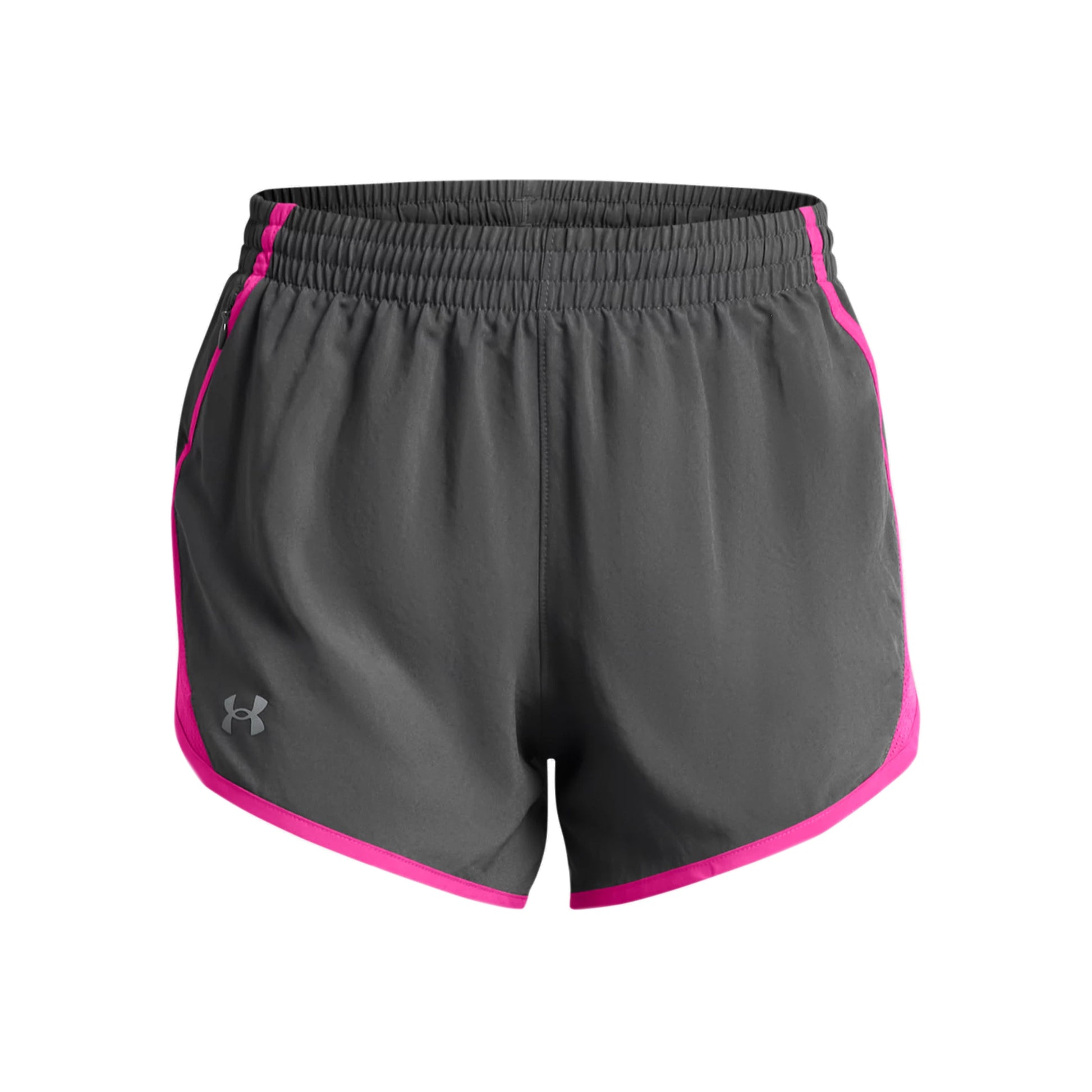 Under Armour Fly By 3in  Pantalones cortos Mujeres - gris, rosa