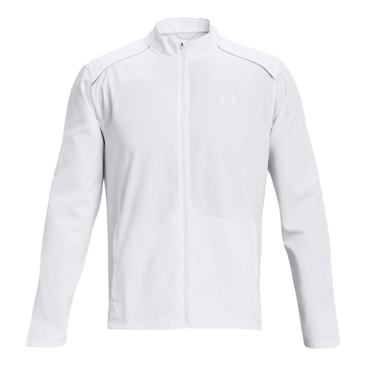 Under Armour Storm Run Chaqueta para correr Hombres - blanco, gris
