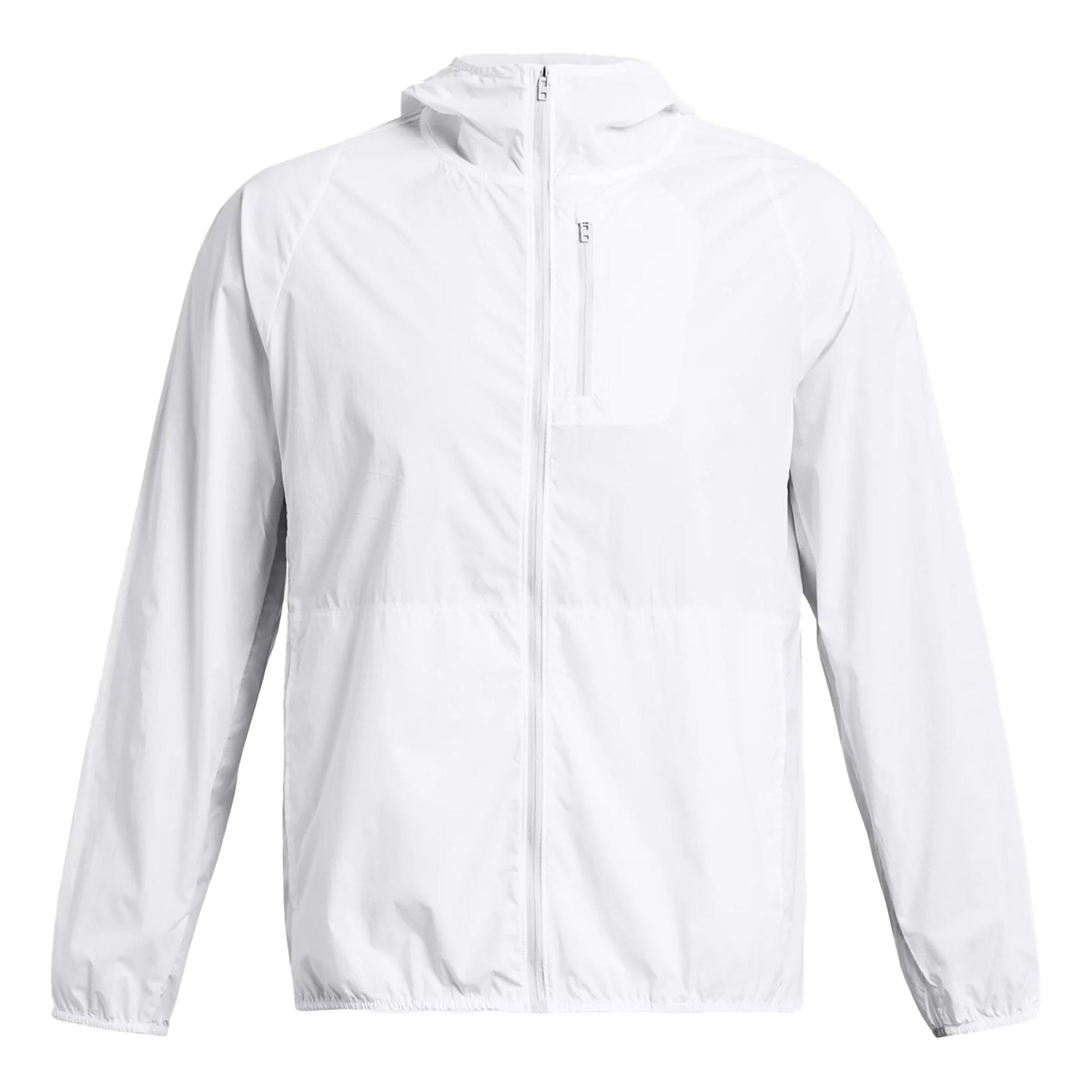 Under Armour Phantom Windbreaker Chaqueta para correr Hombres - blanco, gris