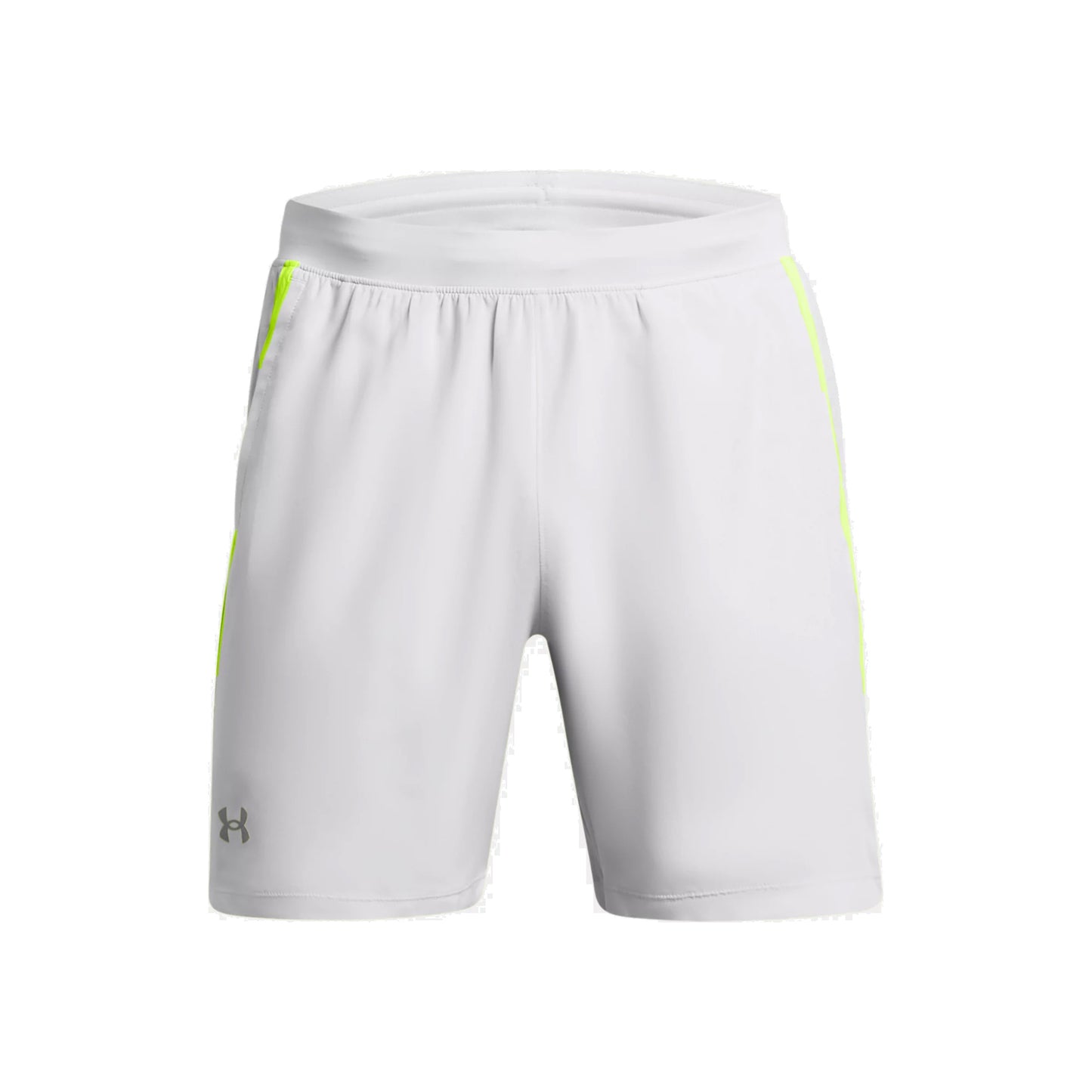 Under Armour Launch 7in  Pantalones cortos Hombres - gris, amarillo neón