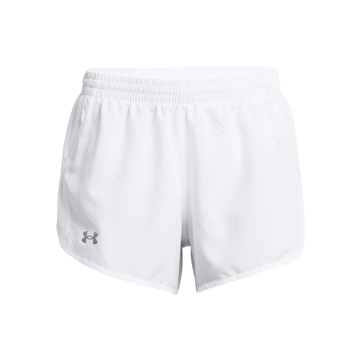 Under Armour Fly By 3in  Pantalones cortos Mujeres - blanco
