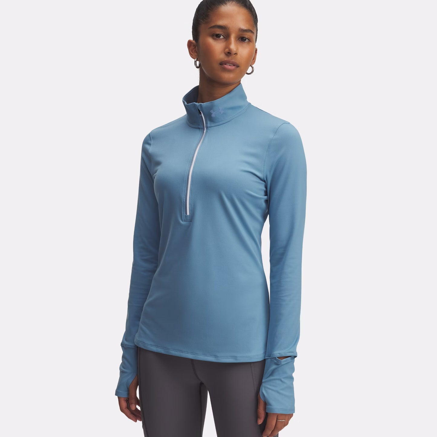 Under Armour Launch Pro Half-Zip Camiseta De Manga Larga Mujeres-Azul
