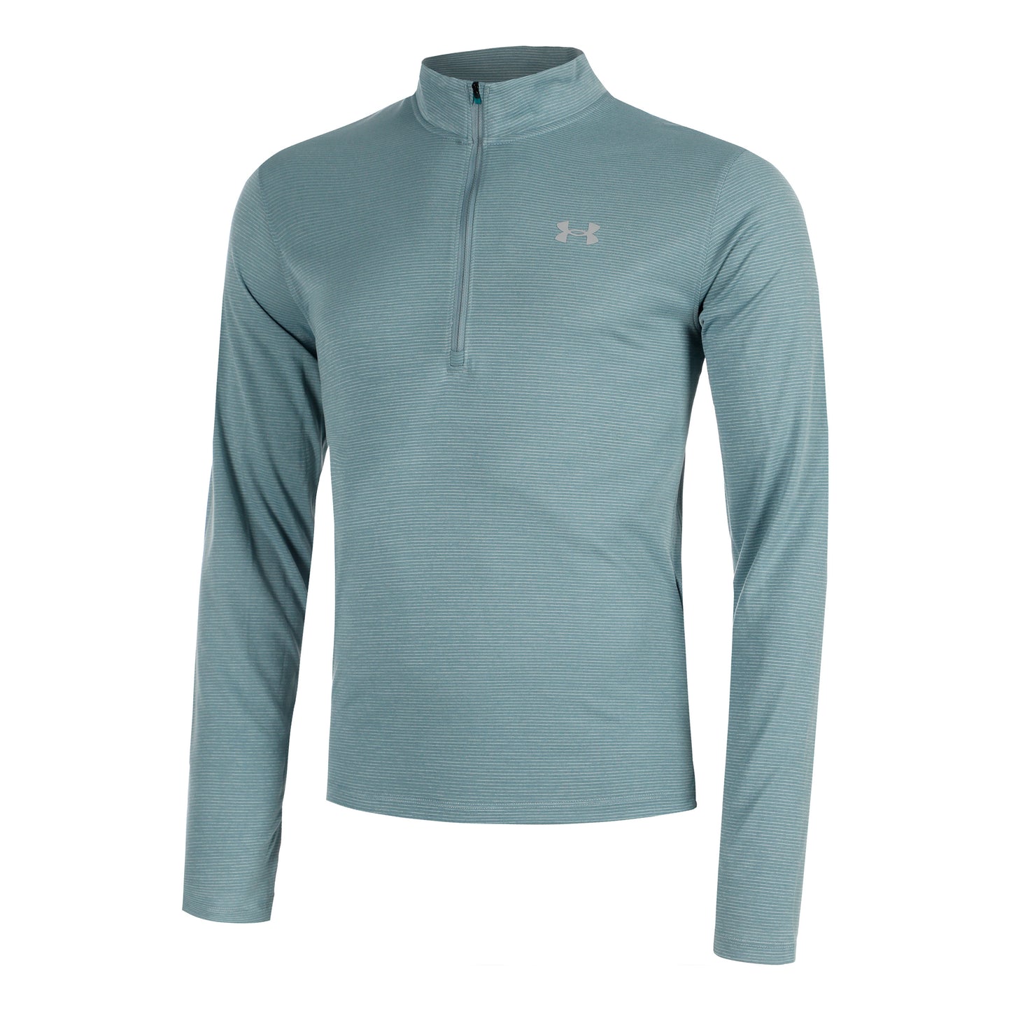 Under Armour Launch Quarter-Zip Camiseta de manga larga - azul-gris