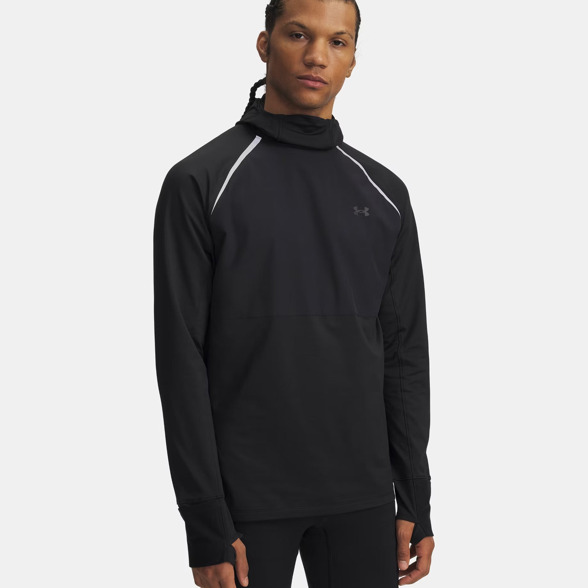 Under Armour Velociti Pro ColdWeather Balaclava Camiseta de running Hombres-negro