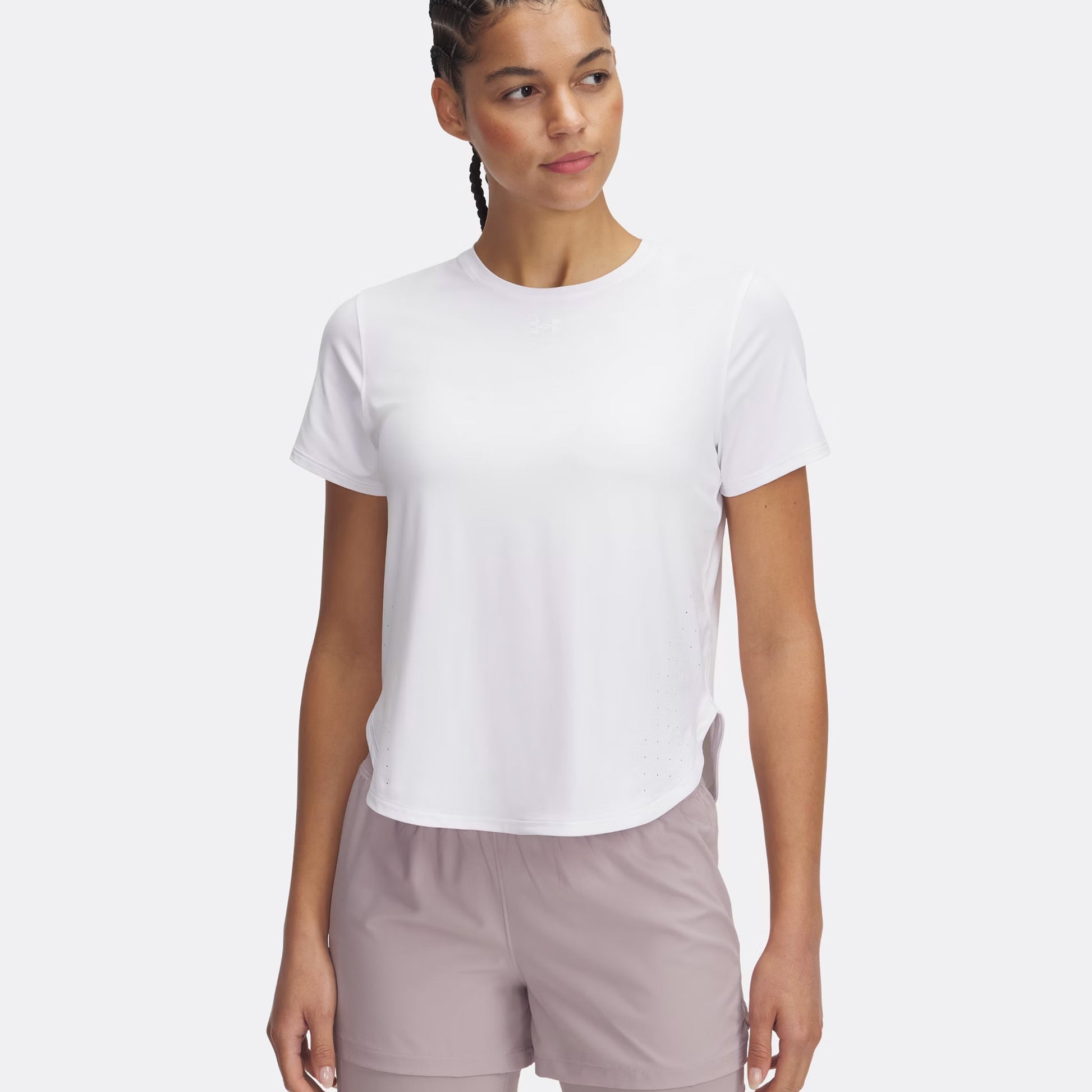 Under Armour Launch Elite Camiseta De Running Mujeres-Blanco
