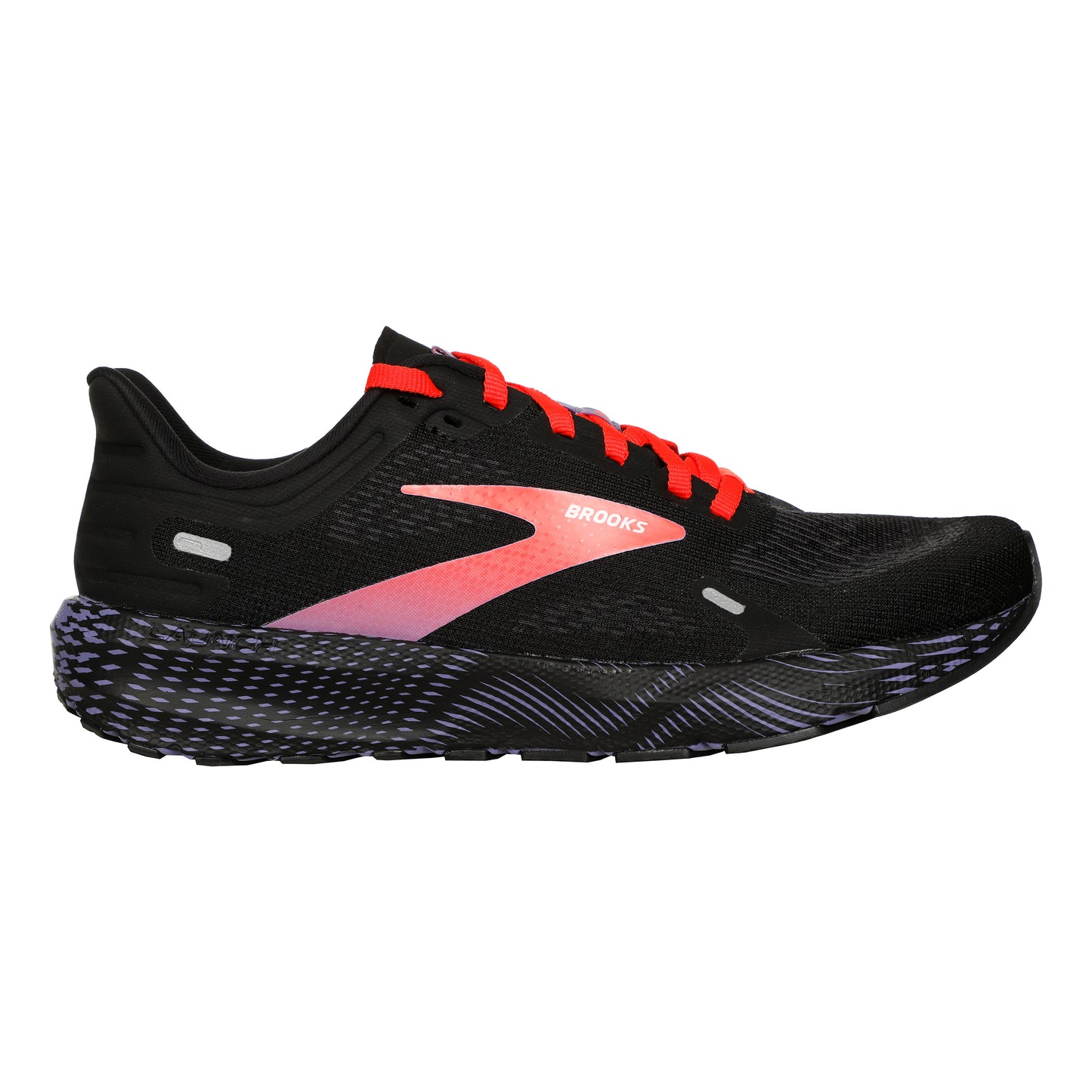Brooks Launch 9 Zapatilla neutral Mujeres - negro, coral
