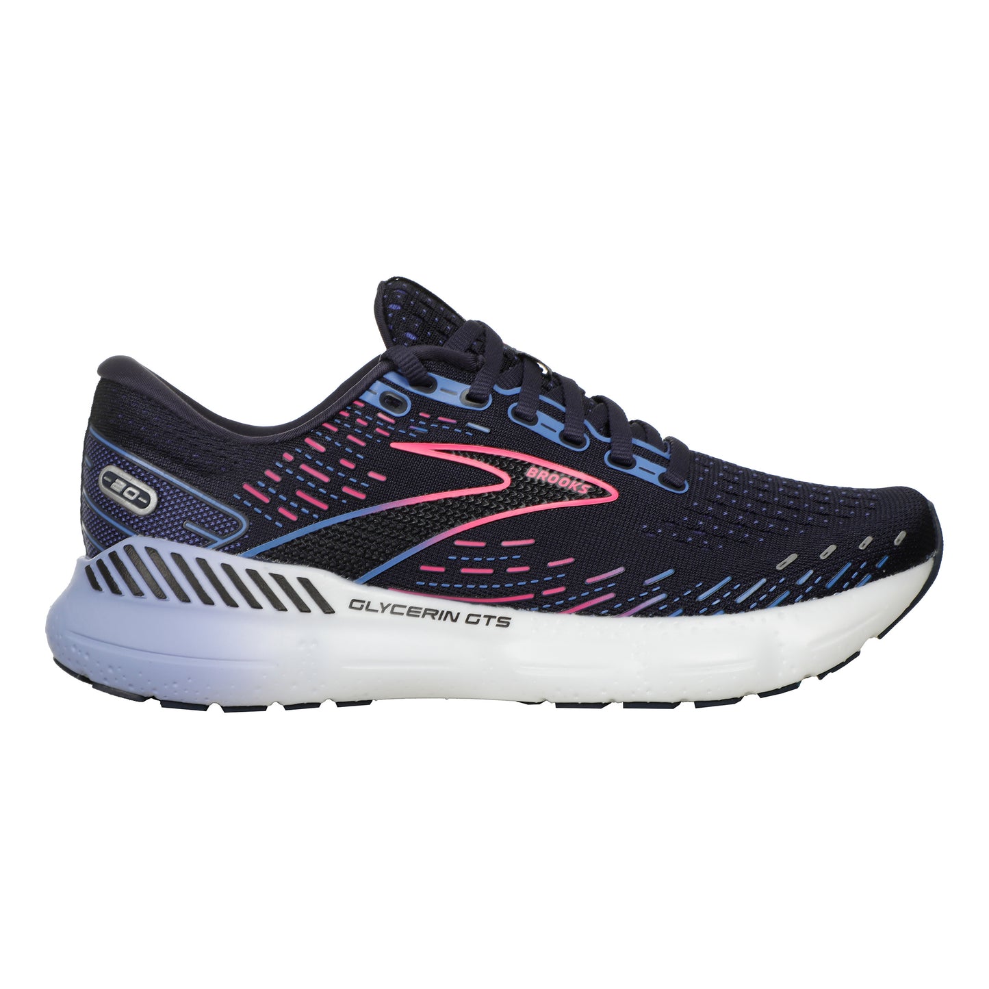 Brooks Glycerin GTS 20 Zapatilla neutral Mujeres - negro,