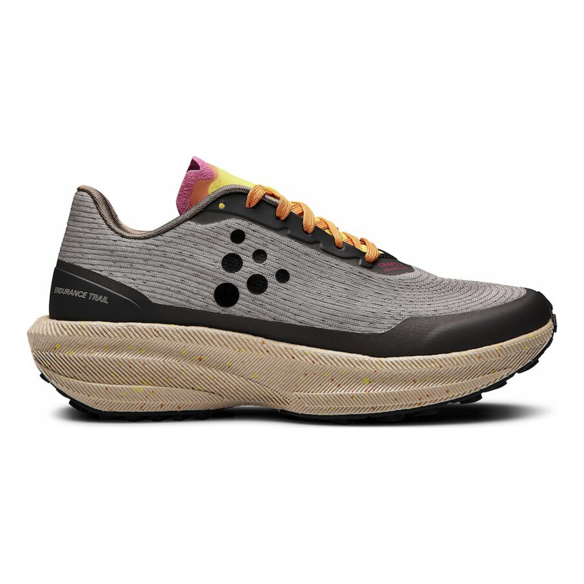 Craft Endurance Trail Zapatilla trail Hombres - gris