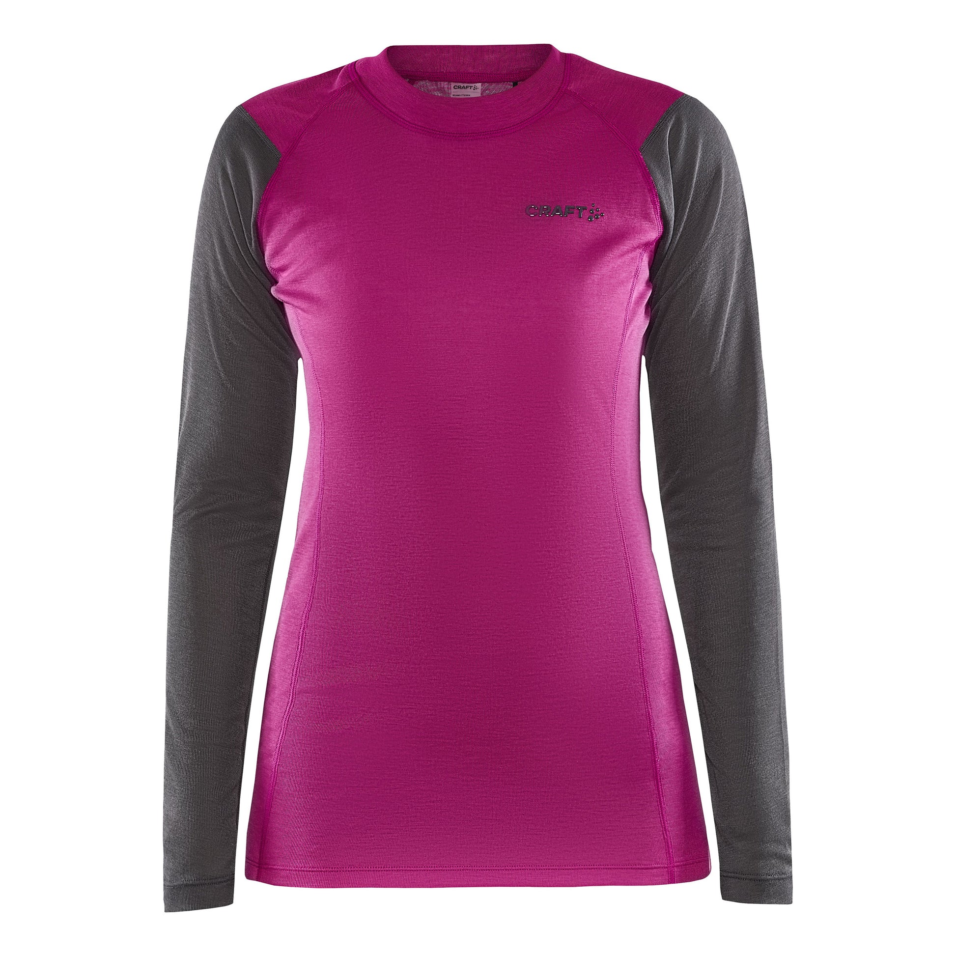 Craft Core Warm Baselayer Camiseta de manga larga Mujeres - berry, gris
