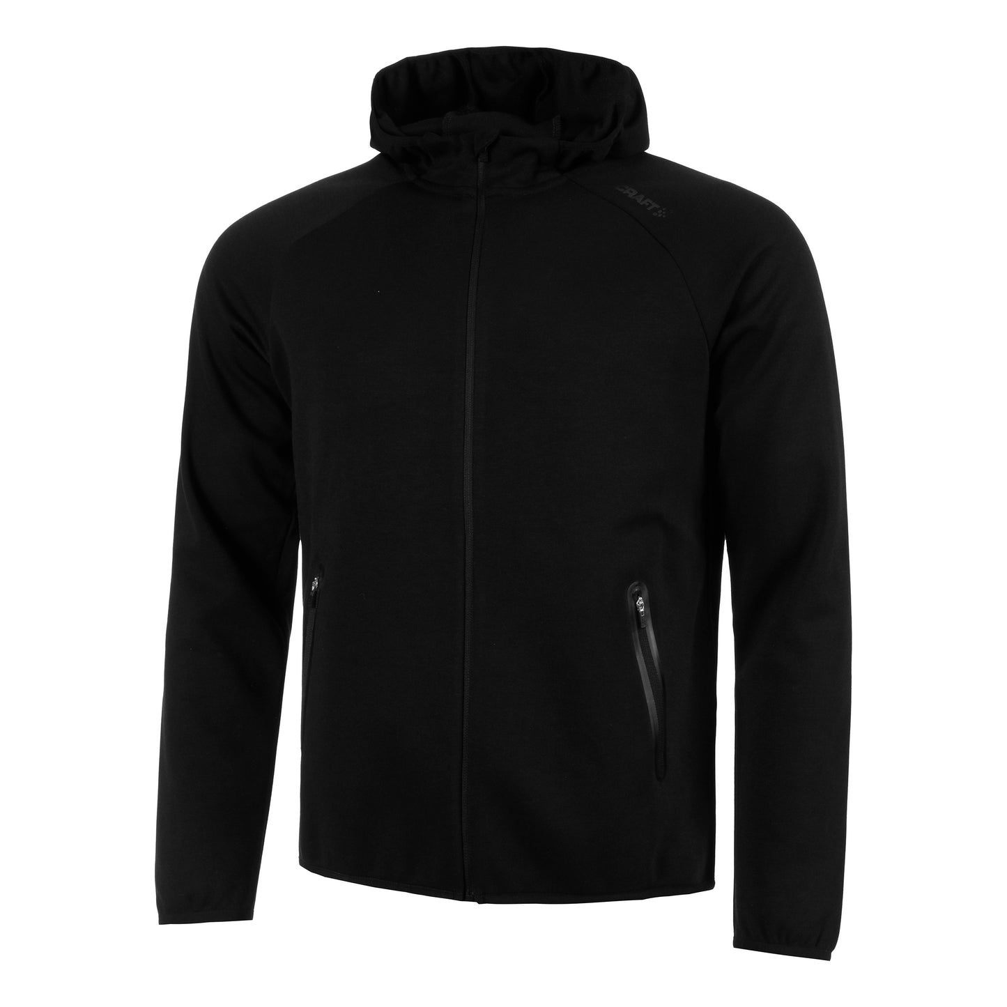 Craft Full Zip Hood Sudadera con capucha Hombres - negro,