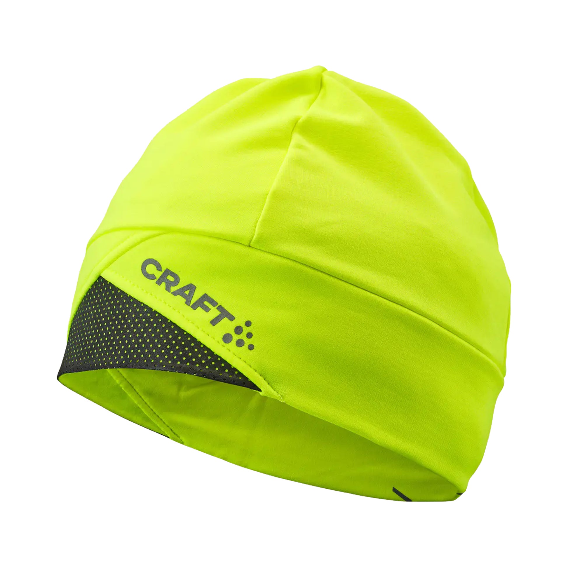 Craft ADV Lumen Fleece Gorro Unisex - verde neón,