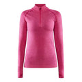 Core Dry Active Comfort Half-Zip Camiseta De Manga Larga Mujeres-Azul Oscuro