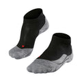 RU4 Endurance Short Calcetines para correr Mujeres - negro, gris