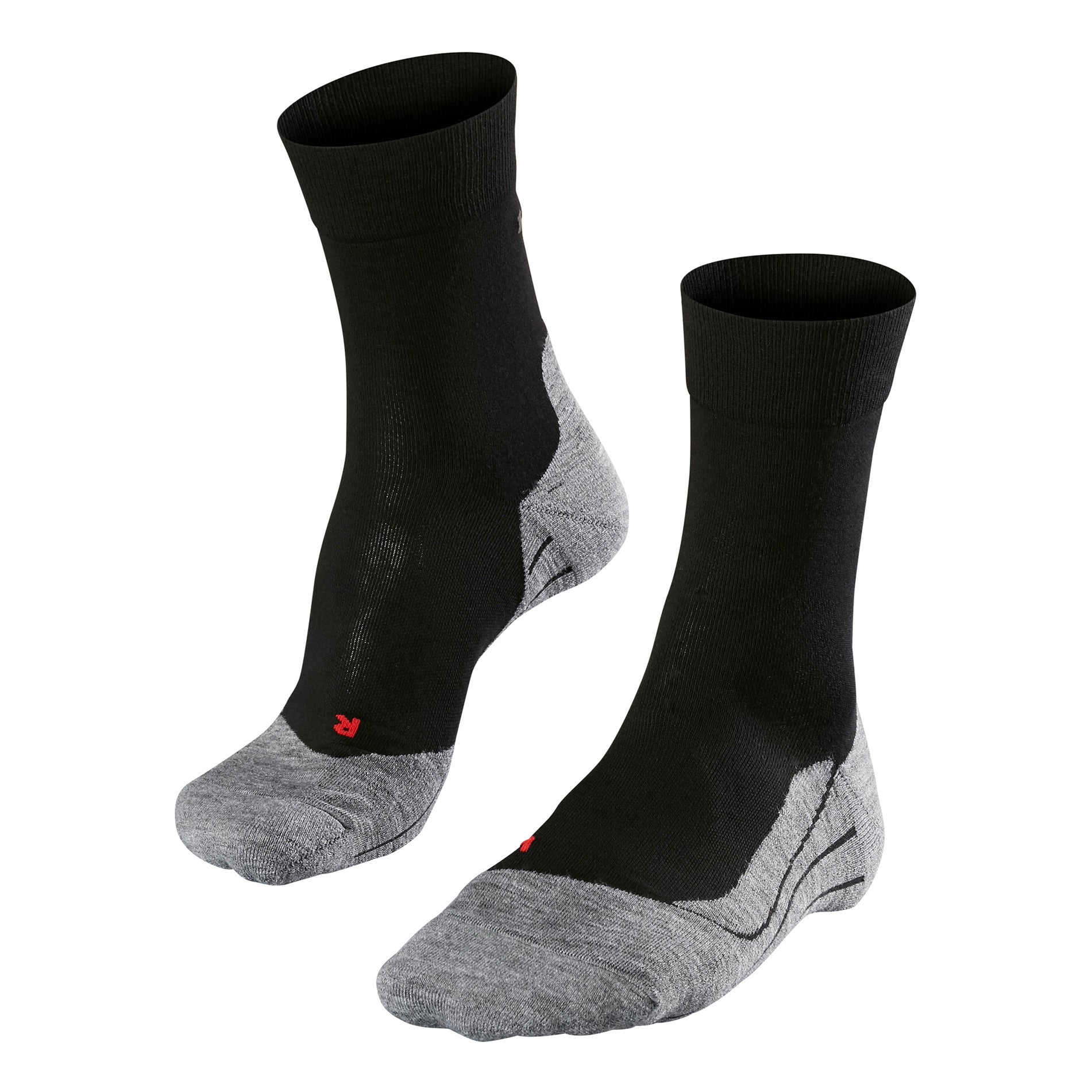 Falke RU4 Endurance Calcetines para correr Hombres - negro, gris
