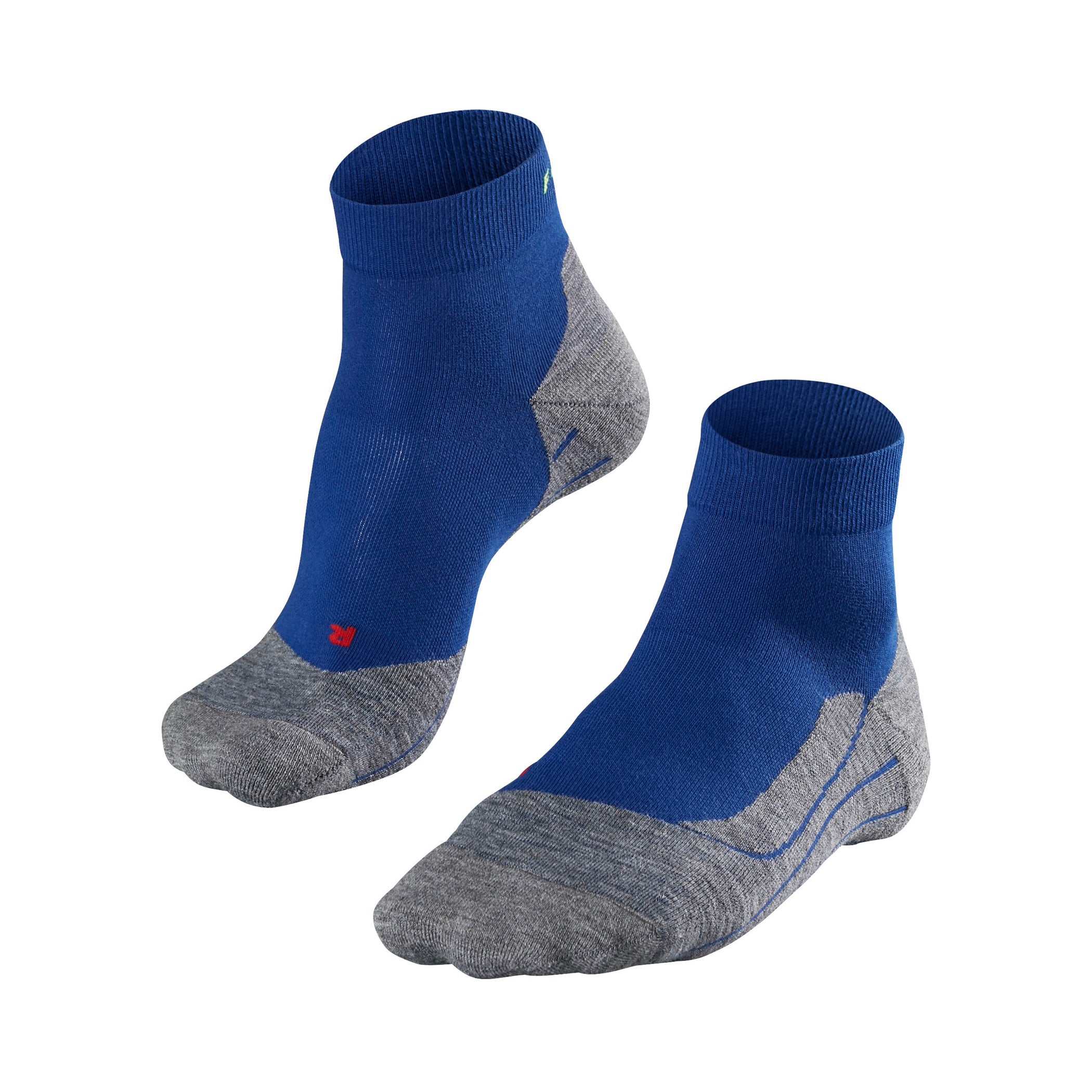 Falke RU4 Endurance Short Calcetines para correr Hombres - azul, gris
