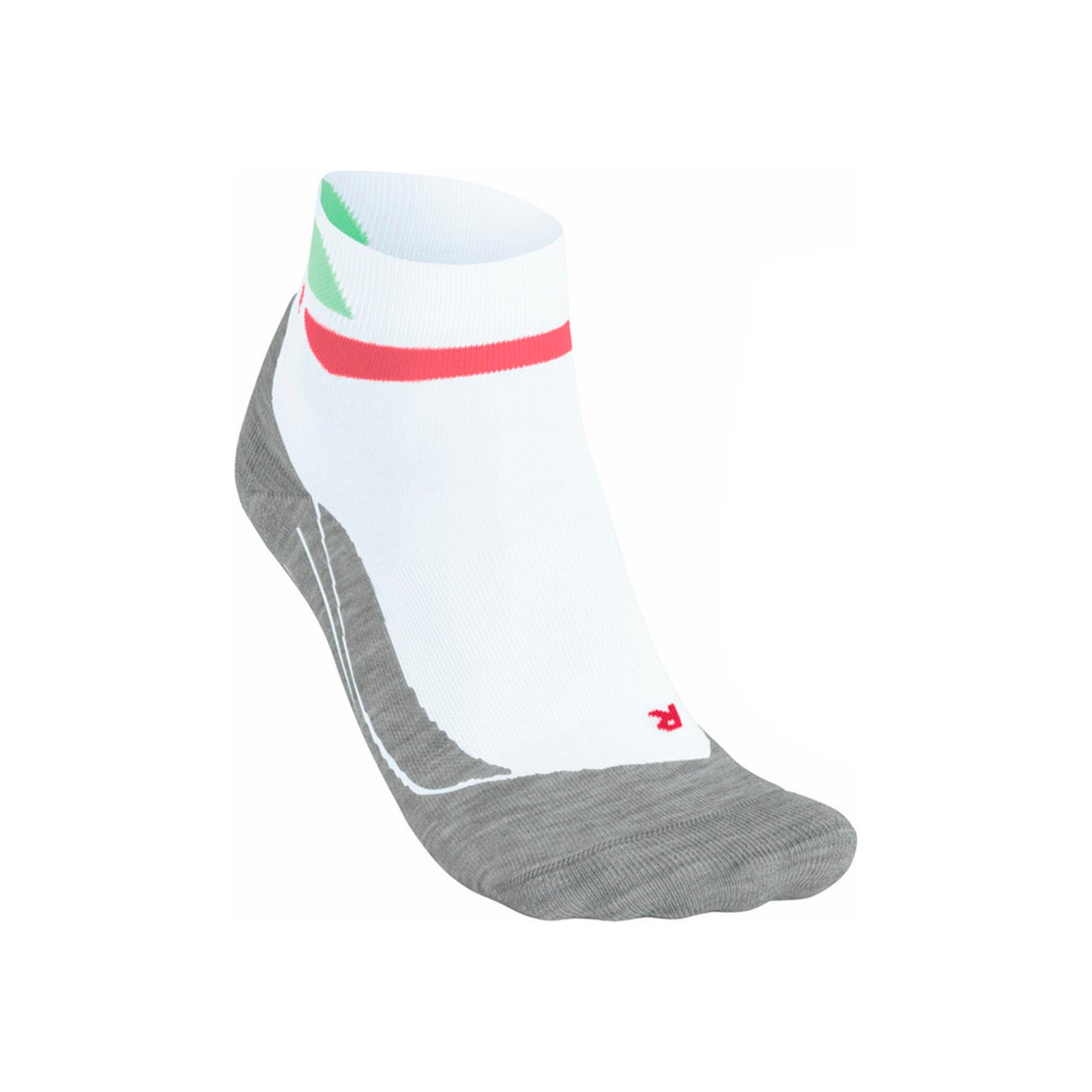 Falke RU4 Short Pace Calcetines Para Correr Mujeres-Blanco,Gris