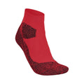 RU Trail Calcetines para correr Hombres - rojo