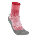 RU4 Endurance Calcetines Para Correr Hombres-Rojo,Gris