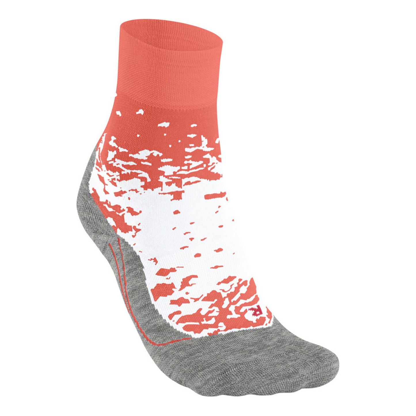 Falke RU4 Endurance Calcetines Para Correr Mujeres-Naranja,Gris