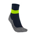 RU Compression Stabilizing Calcetines de compresión Hombres - azul, lima