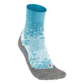 RU4 Endurance Calcetines Para Correr Hombres-Azul,Gris