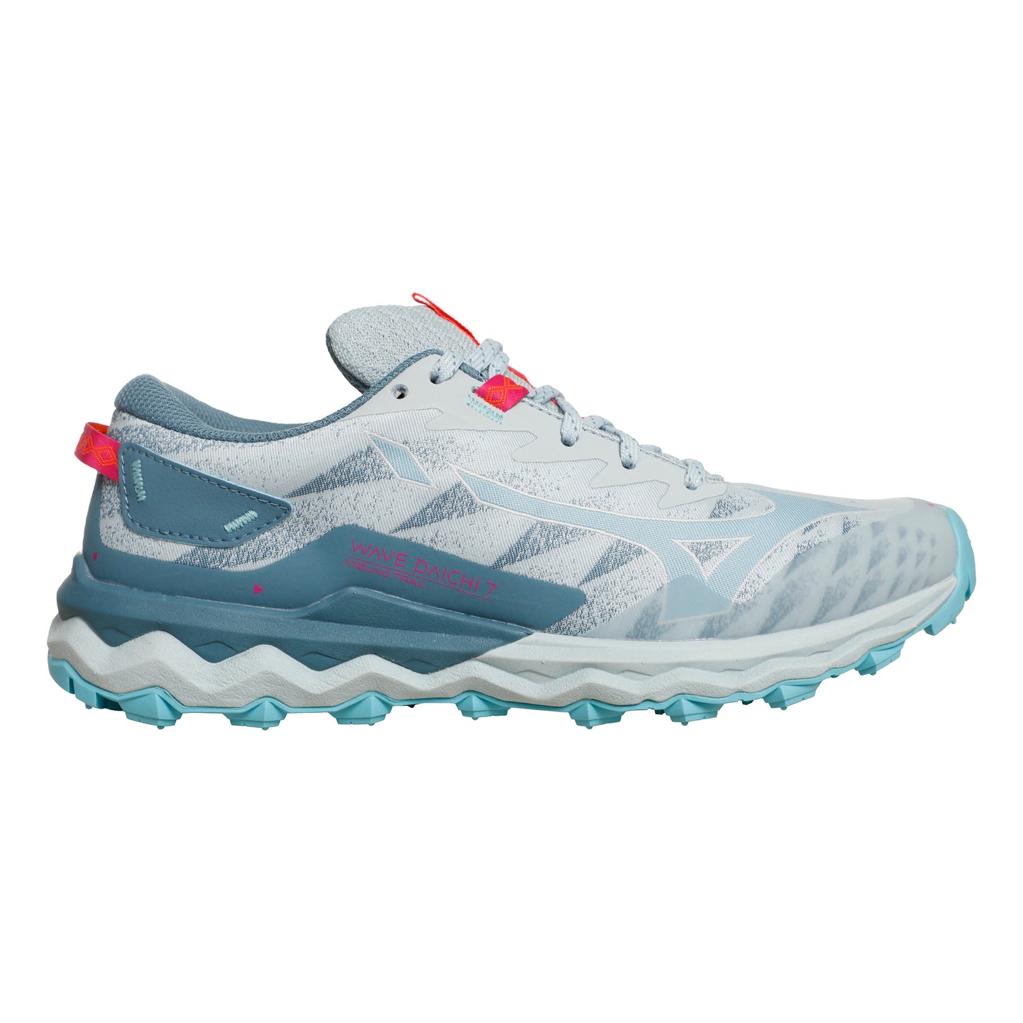 Mizuno Wave Daichi 7 Zapatilla Trail Mujeres-Color Petróleo,Azul