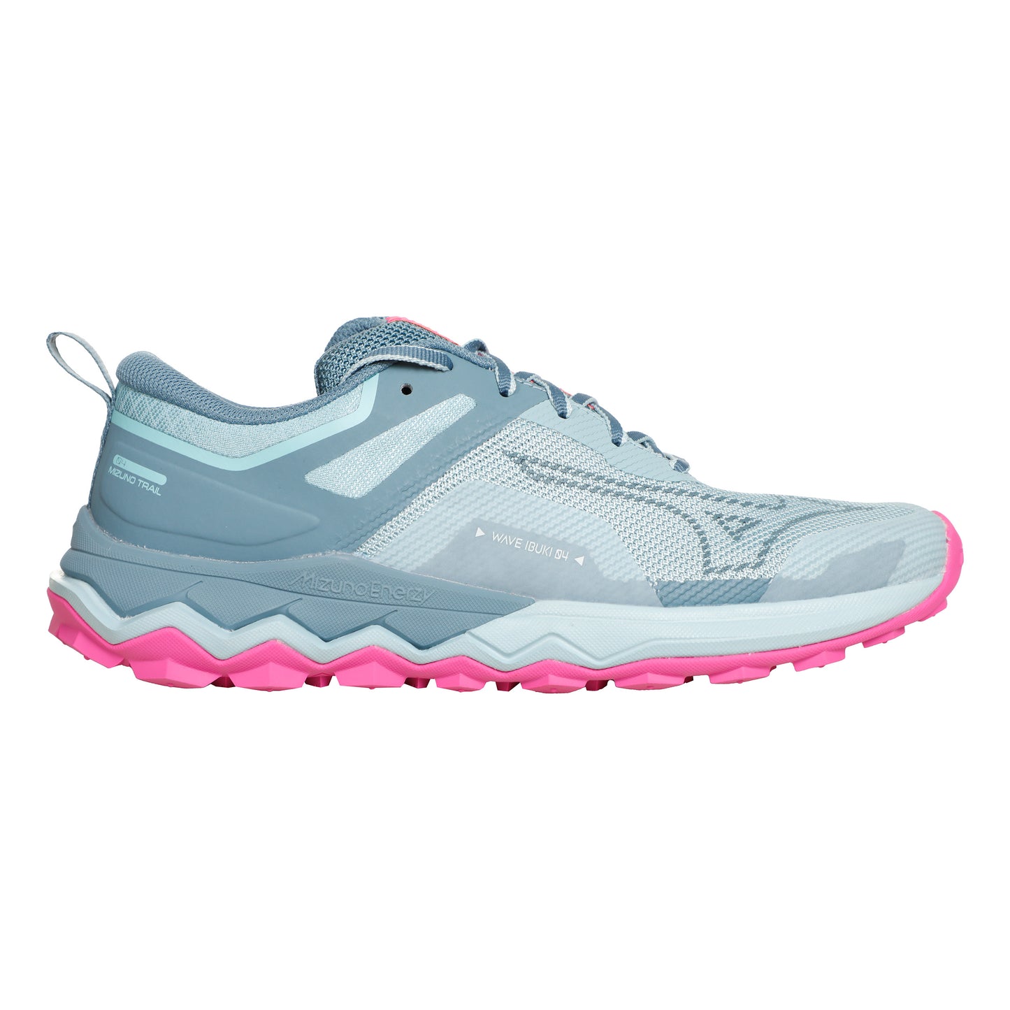 Mizuno Wave Ibuki 4 Zapatilla Trail Mujeres-Color Petróleo,Rosa