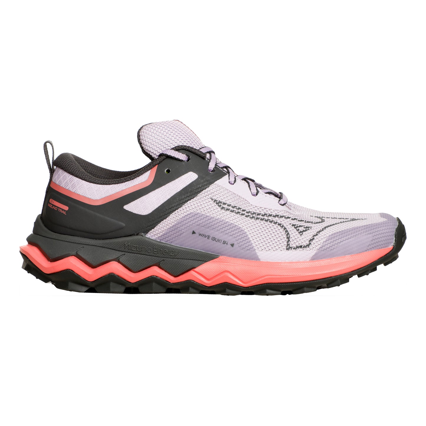 Mizuno Wave Ibuki 4 Zapatilla trail Mujeres - lila, negro