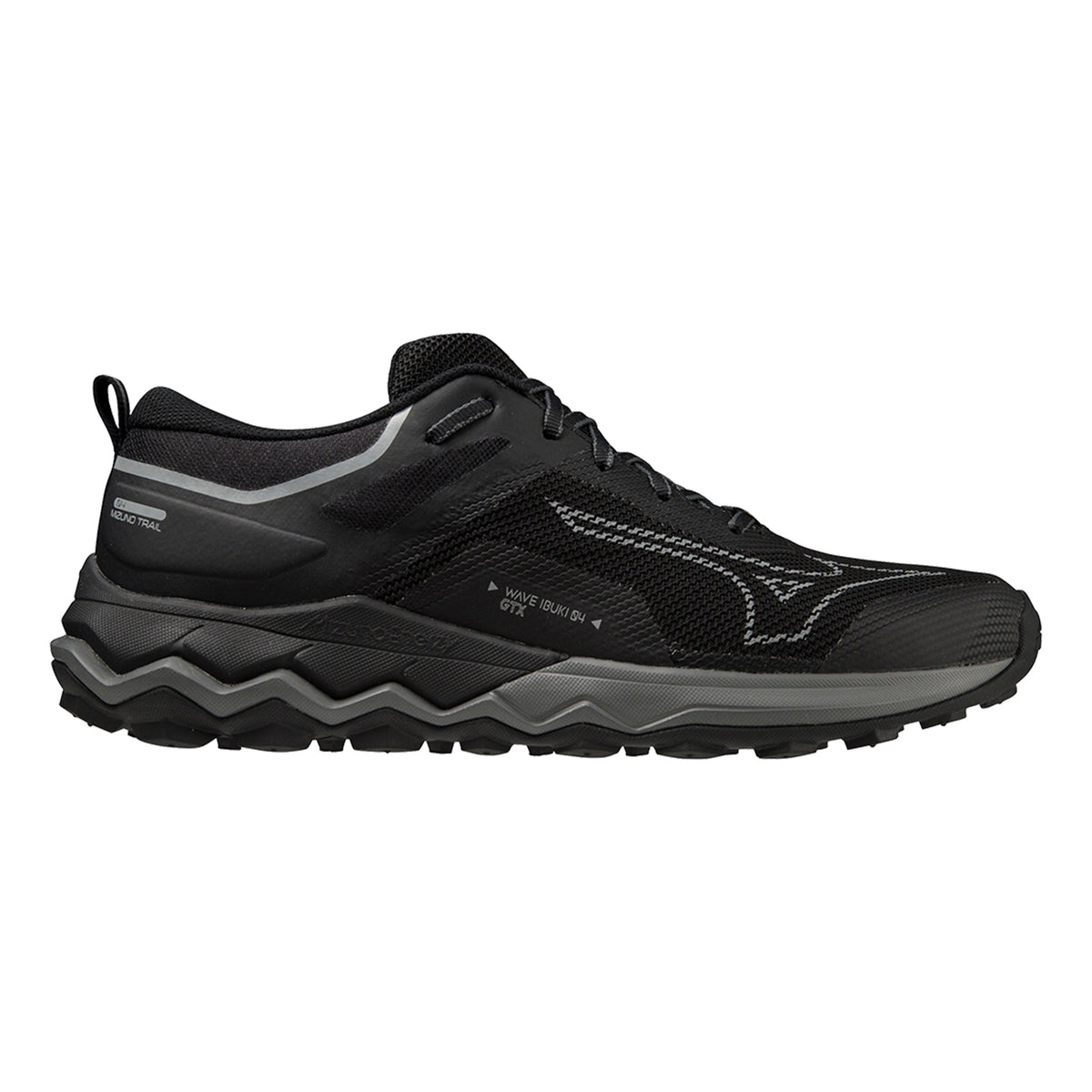 Mizuno Wave Ibuki 4 GTX Zapatilla Trail Hombres-Negro