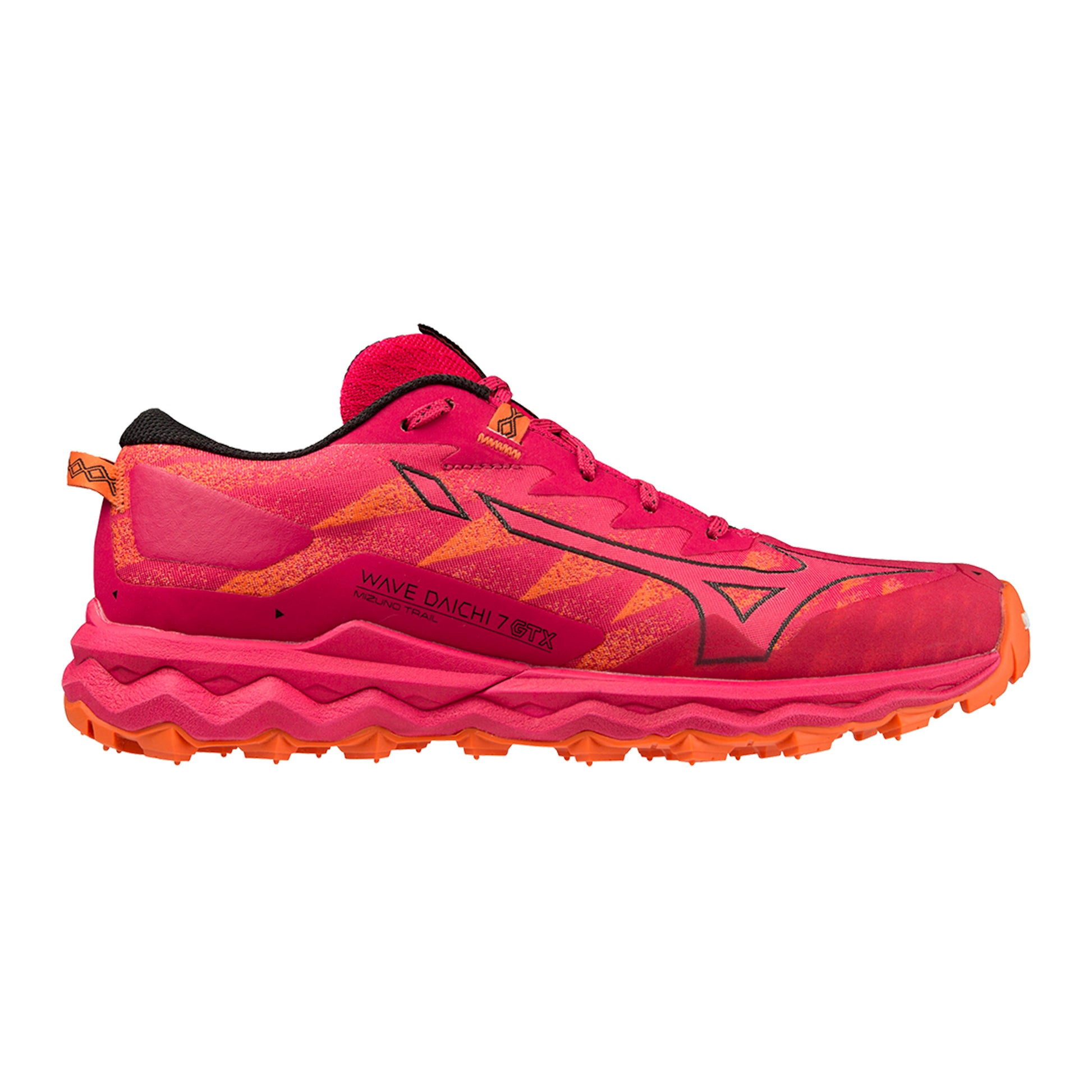 Mizuno Wave Daichi 7 GTX Zapatilla trail Mujeres - rosa, naranja
